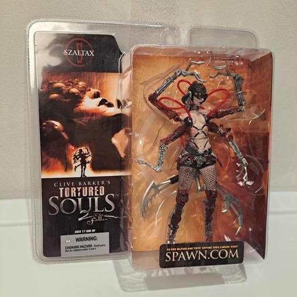 Spawn McFarlane Toys Clive Barkers Tortured Souls 2 The Fallen Szaltax 2002 - Picture 1 of 6